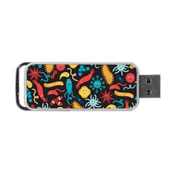 Virus Pattern Portable USB Flash (Two Sides)