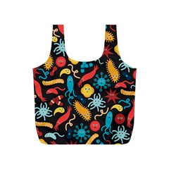 Virus Pattern Full Print Recycle Bags (S) 