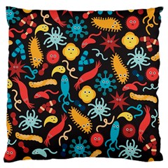 Virus Pattern Standard Flano Cushion Case (Two Sides)