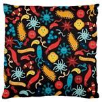 Virus Pattern Standard Flano Cushion Case (Two Sides) Front