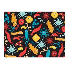 Virus Pattern Double Sided Flano Blanket (Mini) 