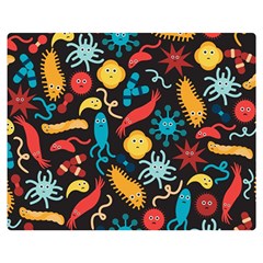 Virus Pattern Double Sided Flano Blanket (medium)  by Sapixe