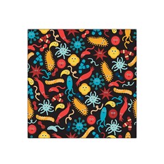 Virus Pattern Satin Bandana Scarf by Sapixe