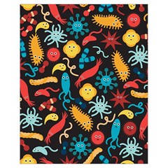 Virus Pattern Drawstring Bag (Small)