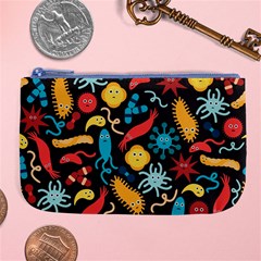 Virus Pattern Large Coin Purse by Sapixe