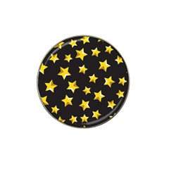 Yellow Stars Pattern Hat Clip Ball Marker by Sapixe