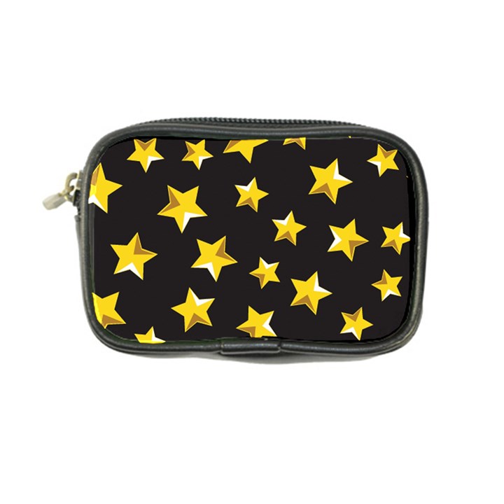 Yellow Stars Pattern Coin Purse