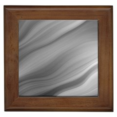 Wave Form Texture Background Framed Tiles by Sapixe