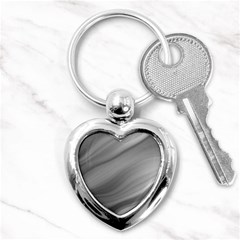 Wave Form Texture Background Key Chains (heart)  by Sapixe