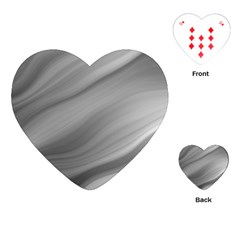 Wave Form Texture Background Playing Cards (heart) 