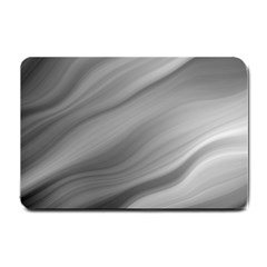 Wave Form Texture Background Small Doormat  by Sapixe