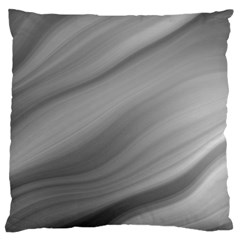 Wave Form Texture Background Large Cushion Case (one Side) by Sapixe