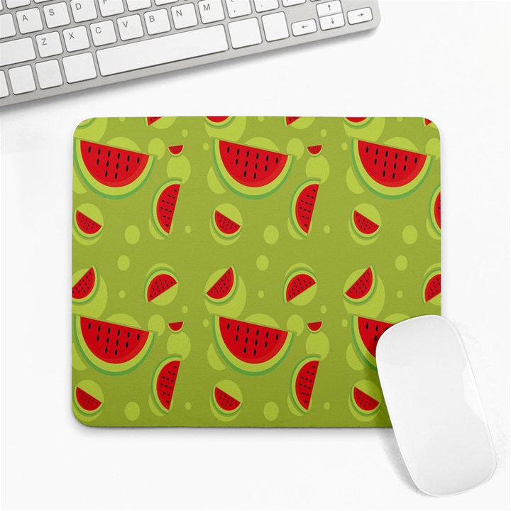 Watermelon Fruit Patterns Large Mousepads