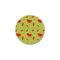 Watermelon Fruit Patterns Golf Ball Marker (10 Pack) by Sapixe