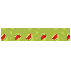 Watermelon Fruit Patterns Large Flano Scarf 