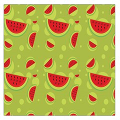 Watermelon Fruit Patterns Large Satin Scarf (Square)