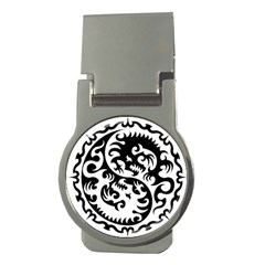 Ying Yang Tattoo Money Clips (round)  by Sapixe