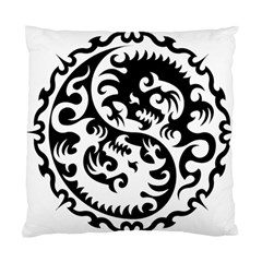 Ying Yang Tattoo Standard Cushion Case (one Side) by Sapixe