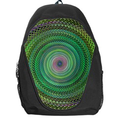 Wire Woven Vector Graphic Backpack Bag by Sapixe