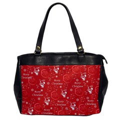 Santa Christmas Collage Office Handbags by Sapixe