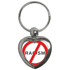 No Racism Key Chains (Heart) 