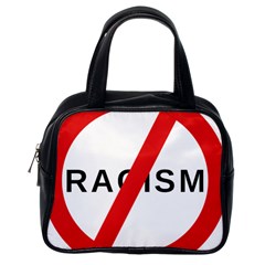 No Racism Classic Handbags (One Side)