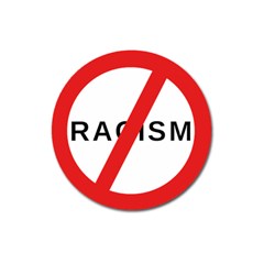 No Racism Magnet 3  (round) by demongstore