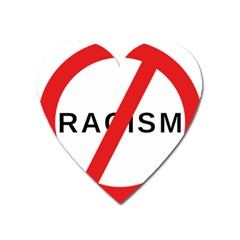 No Racism Heart Magnet by demongstore