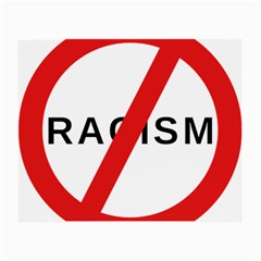 No Racism Small Glasses Cloth