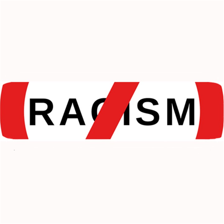 No Racism Large Bar Mats