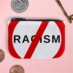 No Racism Mini Coin Purses by demongstore