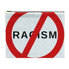 No Racism Cosmetic Bag (xl) by demongstore