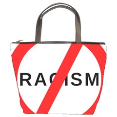 No Racism Bucket Bags