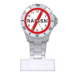 No Racism Plastic Nurses Watch by demongstore