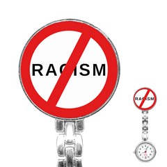 No Racism Stainless Steel Nurses Watch by demongstore