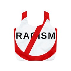 No Racism Full Print Recycle Bags (s)  by demongstore