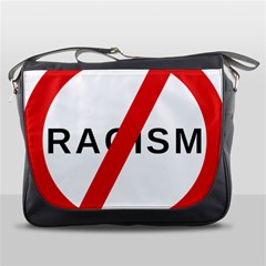 No Racism Messenger Bags