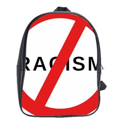 No Racism School Bag (xl) by demongstore