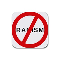 2000px No Racism Svg Rubber Coaster (Square) 