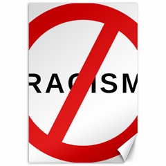 2000px No Racism Svg Canvas 12  X 18   by demongstore