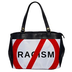 2000px No Racism Svg Office Handbags by demongstore