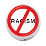 2000px No Racism Svg 4-Port USB Hub (One Side) Front