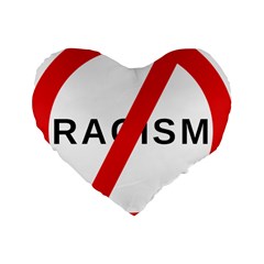 2000px No Racism Svg Standard 16  Premium Heart Shape Cushions