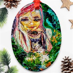 Mermaid 1 Ornament (oval) by bestdesignintheworld