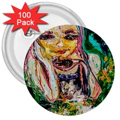 Mermaid 1 3  Buttons (100 Pack)  by bestdesignintheworld