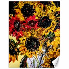 Sunflowers In A Scott House Canvas 18  X 24   by bestdesignintheworld