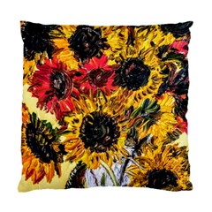 Sunflowers In A Scott House Standard Cushion Case (one Side) by bestdesignintheworld