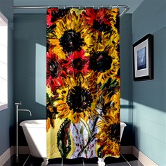 Sunflowers In A Scott House Shower Curtain 36  X 72  (stall)  by bestdesignintheworld