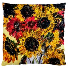 Sunflowers In A Scott House Standard Flano Cushion Case (one Side) by bestdesignintheworld