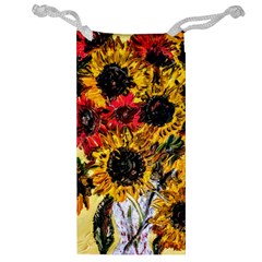 Sunflowers In A Scott House Jewelry Bag by bestdesignintheworld